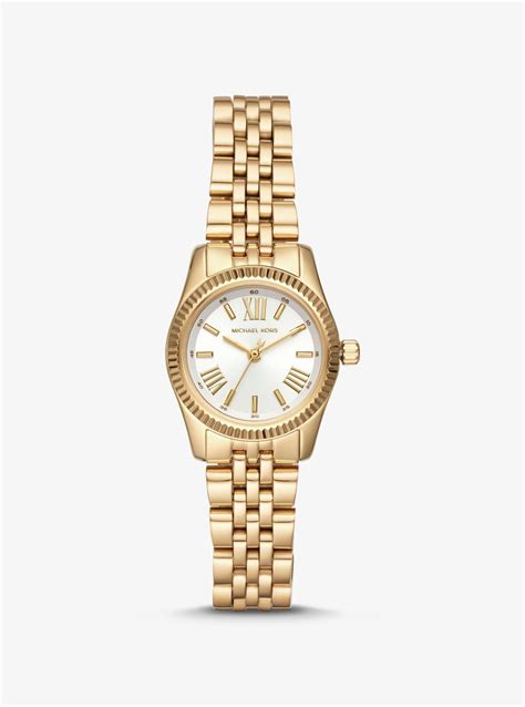 michael kors petite lexington gold|michael kors lexington gold.